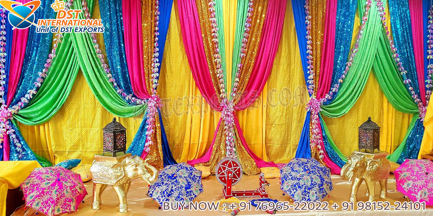 Fabulous-Wedding-Ladies-Sangeet-Event-Stage-Decor